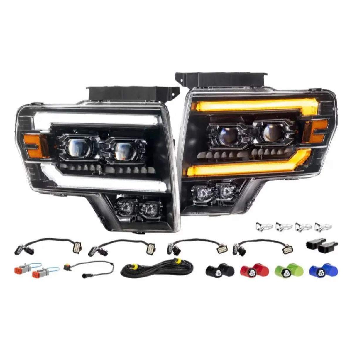 Morimoto 2009-2014 Ford F150 - EVO Hybrid LED Headlight Set