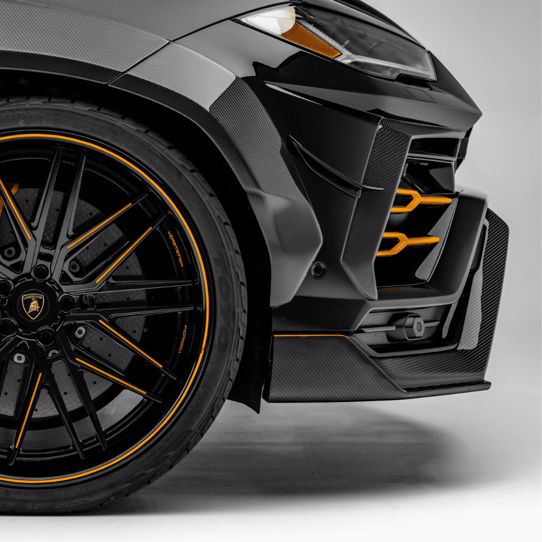 Lamborghini URUS Rampante Edizione Aero Front Spoiler - Vorsteiner Wheels  - Aero - [tags]