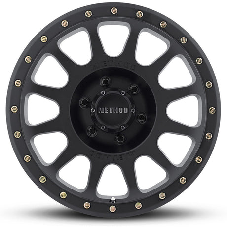 Matte Black MR305 NV Off-Road Wheels. 