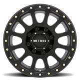 Matte Black MR305 NV HD Off-Road Wheels. 