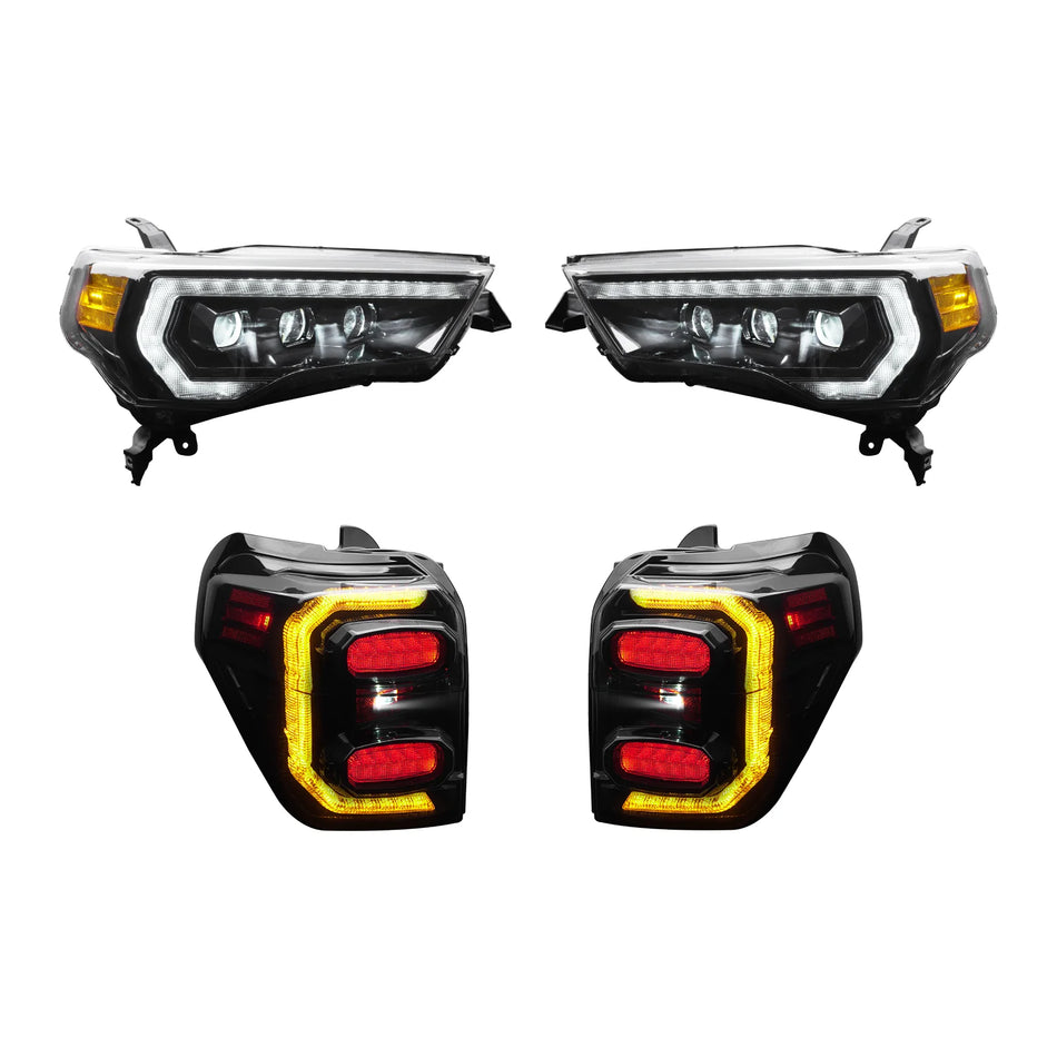 2014-2023 Toyota 4Runner - LED Headlight And Taillights Bundle