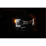 2017-2019 Ford F250 - Hybrid LED Headlights Pair ASM