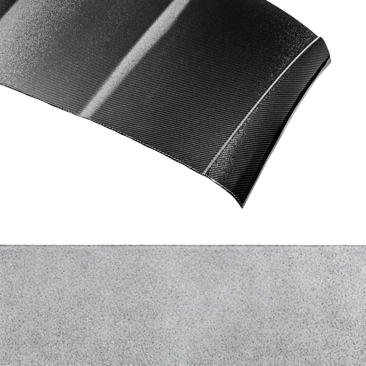 Corvette C8 Carbon Fiber GM Factory Style Double-Sided Replacement Removable Targa Roof Panel Carbon Fiber ROOF-1355-BKCF