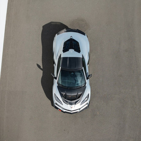 Corvette C8 Carbon Fiber GM Factory Style Double-Sided Replacement Removable Targa Roof Panel Carbon Fiber ROOF-1355-BKCF