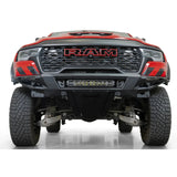 Front view of a Ram truck with visible branding on a white background