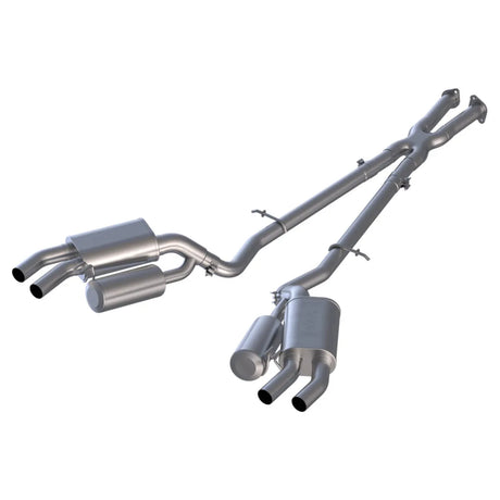 2.5" Cat Back, Dual Rear Exit, AL Kia Stinger 3.3L RWD/AWD 2018 - 2021