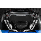 Ford Mustang GT 5.0L 2024+ MBRP 3" T304 Stainless Steel Cat-Back Quad Split Rear w/ Carbon Fiber Tips