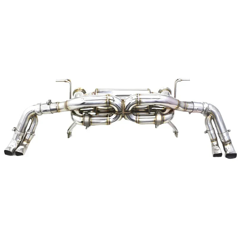 2017-2019 Audi R8 Gen 2 Stainless Steel Valved High Flow Exhaust System