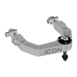 ICON 1996-2004 Toyota Tacoma/1996-2002 Toyota 4Runner, Billet Upper Control Arm w/ Delta Joint Kit Front View