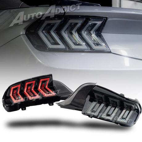 2024-2026 Mustang S650 Heritage-X Taillights Amber Turn Signal Sequential w/ Animation