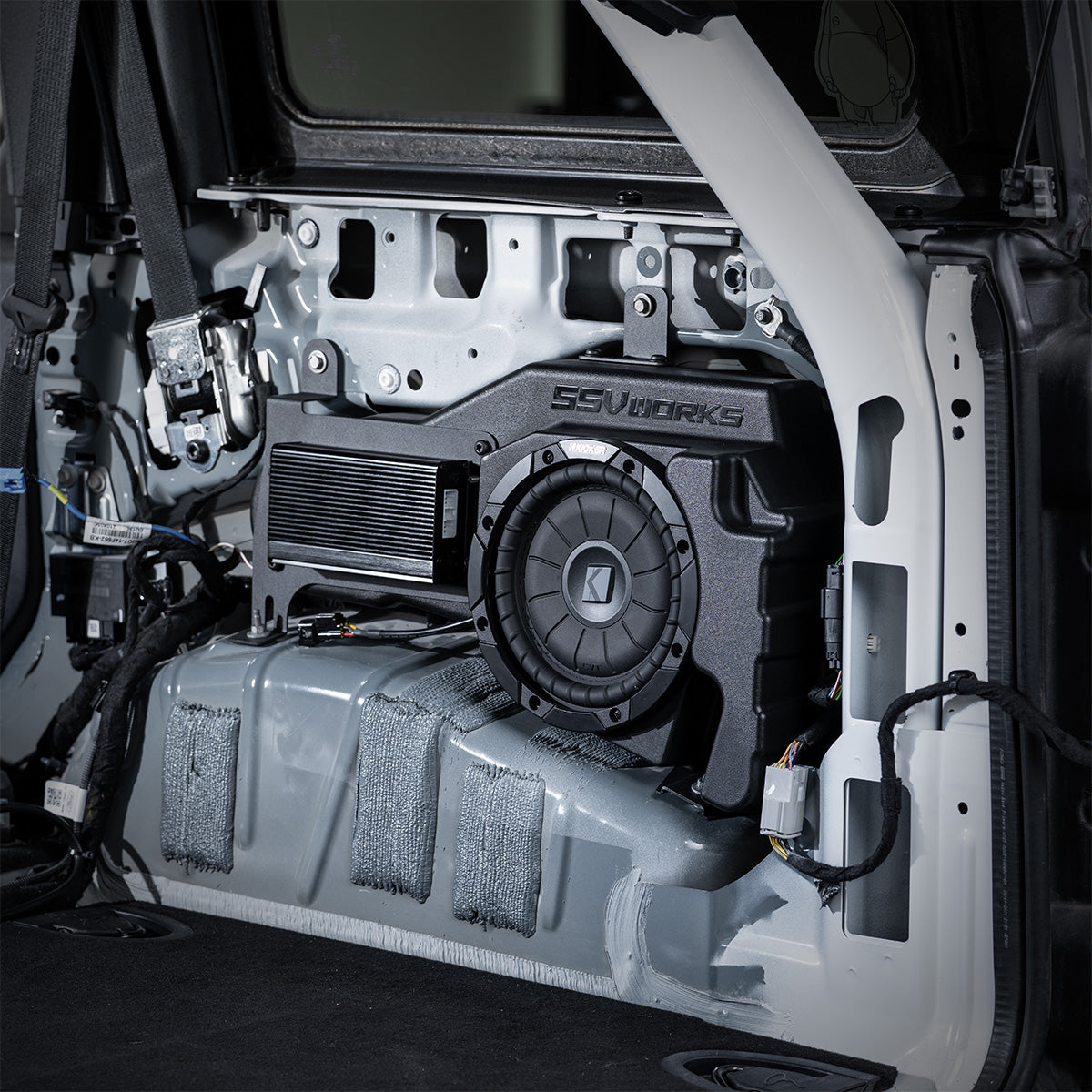 SSV 2021-2026 Ford Bronco Factory-Style 8" Subwoofer Add-on