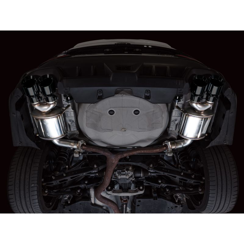 AWE Tuning 22-25 Subaru VB WRX Touring Edition Axleback Exhaust - Diamond Black Tips