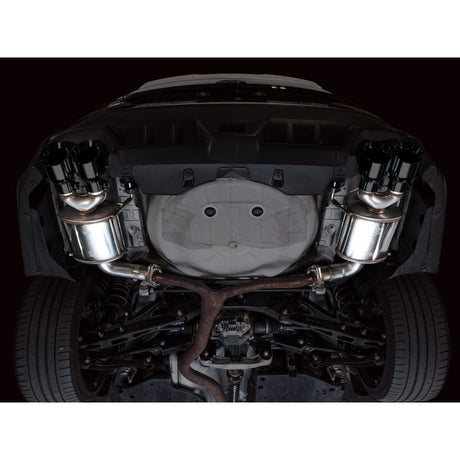 AWE Tuning 22-25 Subaru VB WRX Touring Edition Axleback Exhaust - Diamond Black Tips