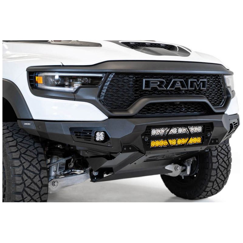 Addictive Desert Designs 2021 Dodge RAM 1500 TRX Bomber Front Bumper (20in Lights)