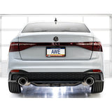 AWE 22-25 Volkswagen Jetta GLI Track Edition Exhaust - Chrome Silver Tips