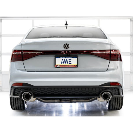 AWE 22-25 Volkswagen Jetta GLI Track Edition Exhaust - Chrome Silver Tips