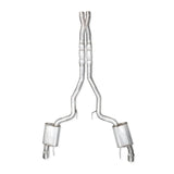 Stainless Works 2024 Mustang GT Catback Dual Tips Legend Sound X-Pipe Performance Connect Exhaust