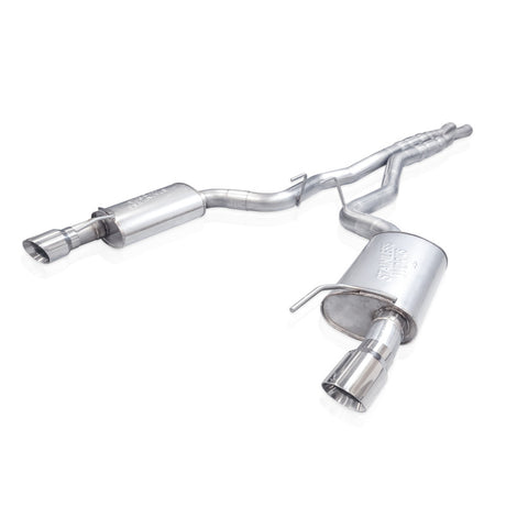 Stainless Works 2024 Mustang GT Catback Dual Tips Legend Sound X-Pipe Performance Connect Exhaust