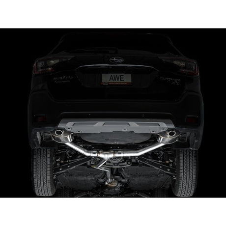 AWE 20-25 Subaru Outback (Wilderness & XT) 0FG Catback Exhaust w/Dual BashGuards