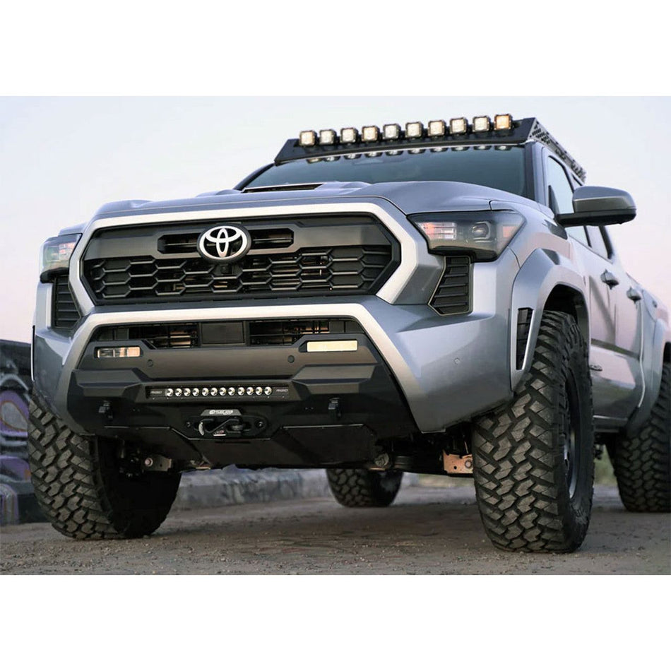 Addictive Desert Designs 2024 Toyota Tacoma Stealth Center Mount Winch Front Bumper