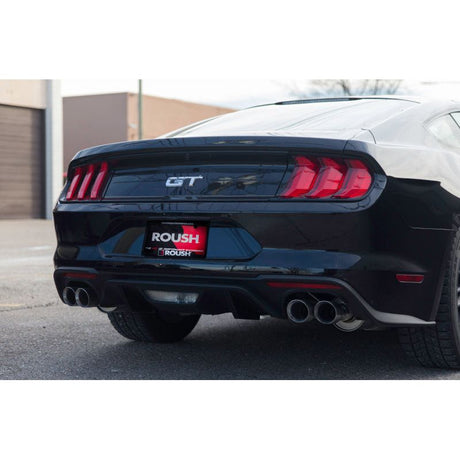 Roush 2018-2024 Ford Mustang 5.0L V8 Cat-Back Exhaust Kit (Fastback Only)