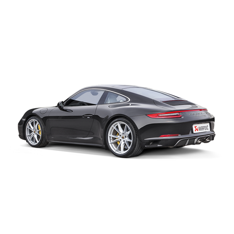 Akrapovic 16-17 Porsche 911 Carrera S/4/4S/GTS (991.2) Slip-On Line (Titanium) w/ Titanium Tips