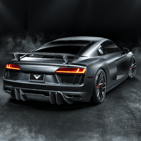 Audi R8 Carbon Fiber Rear Diffuser - Vorsteiner Wheels  - Aero - [tags]