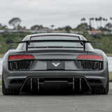 Audi R8 Carbon Fiber Wing - Vorsteiner Wheels  - Aero - [tags]