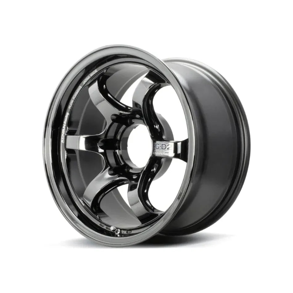 Advan RG-D2 17x8.5 -10MM 6-139.7 Black Chrome Wheel