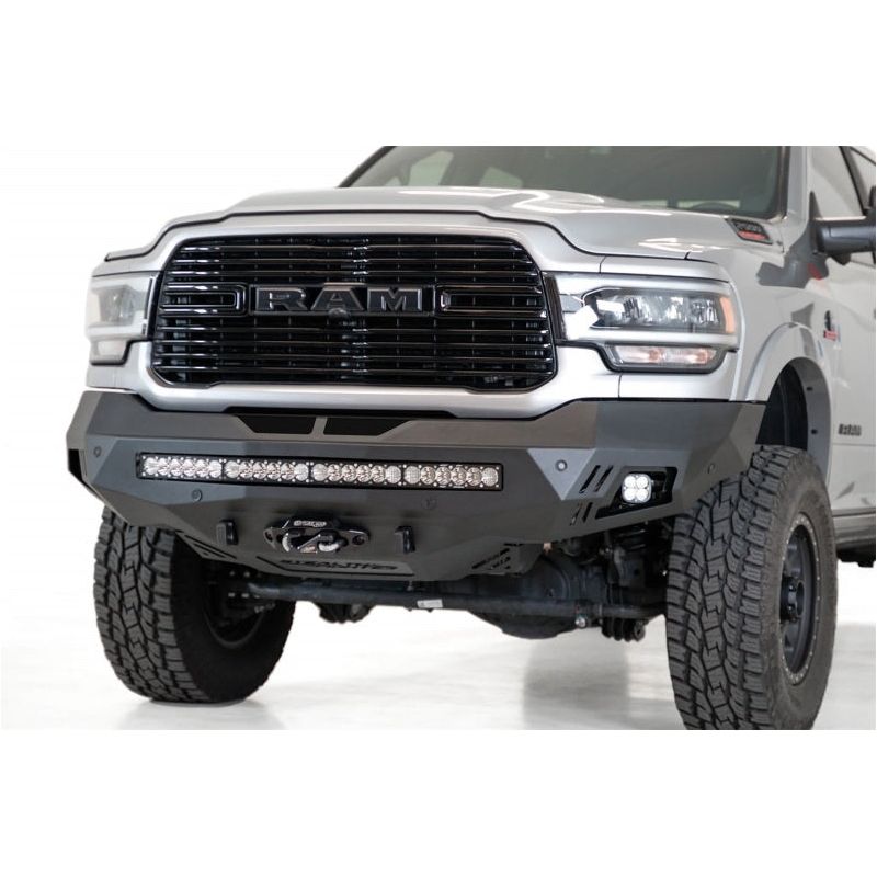 Addictive Desert Designs 19-20 RAM 2500/3500 Hammer Black Stealth Fighter Front Bumper