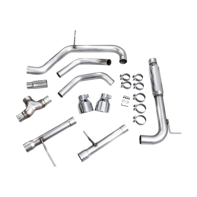 AWE 22-25 Volkswagen Jetta GLI Track Edition Exhaust - Chrome Silver Tips