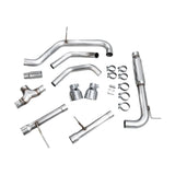 AWE 22-25 Volkswagen Jetta GLI Track Edition Exhaust - Chrome Silver Tips