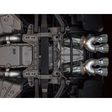 AWE Tuning 05-07 C6 Chevrolet Corvette 6.0L Touring Edition Axleback Exhaust w/ Chrome Silver Tips
