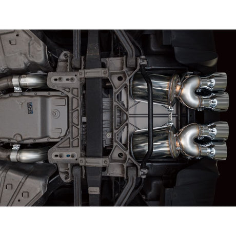AWE Tuning 09-13 Chevrolet Corvette 6.2L Touring Edition Axle-back Exhaust w/ Chrome Silver Tips