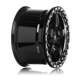 Forgestar D5 Beadlock 17x10 / 5x114.3 BP / ET50 / 7.5in BS Gloss Black Wheel