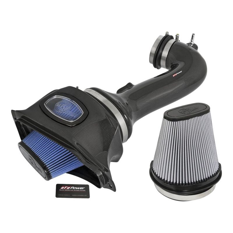 aFe Momentum Carbon Fiber Cold Air Intake System PDS/P5R 15-16 Chevrolet Corvette Z06 V8-6.2L