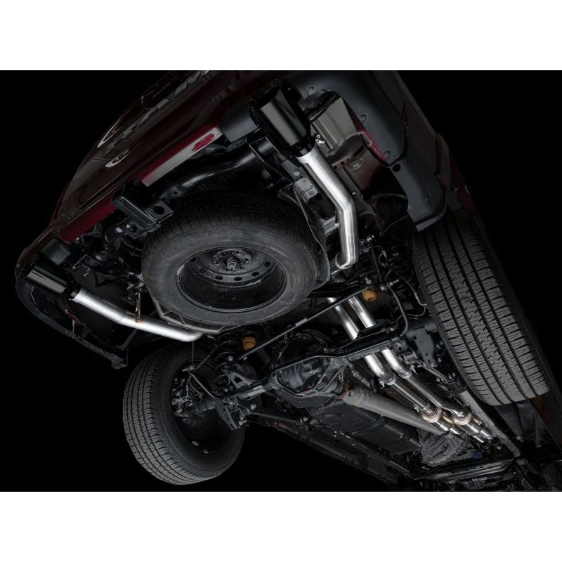AWE 25+ RAM 1500 3.0TT 0FG Catback Touring Exhaust - Diamond Black Tips