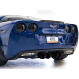 AWE Tuning C6 Chevrolet Corvette Z06/ZR1 Touring Edition Axle-back Exhaust w/ Diamond Black Tips