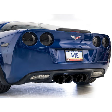 AWE Tuning C6 Chevrolet Corvette Z06/ZR1 Touring Edition Axle-back Exhaust w/ Diamond Black Tips