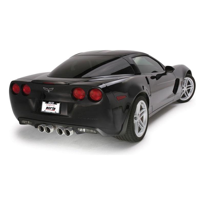 Borla 06-12 Chevrolet Corvette Z06/ZR1 6.2L/7.0L 8cyl Aggressive ATAK Exhaust (rear section only)