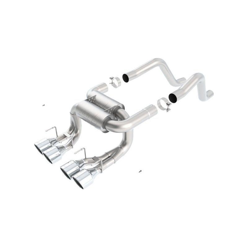 Borla 06-12 Chevrolet Corvette Z06/ZR1 6.2L/7.0L 8cyl Aggressive ATAK Exhaust (rear section only)