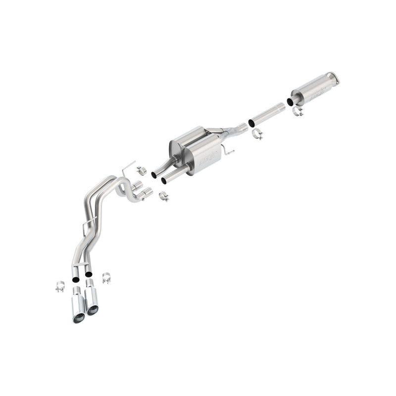 Borla 10-12 Ford F-150 Raptor 6.2L V8 2/4WD AT Touring SS Catback Exhaust