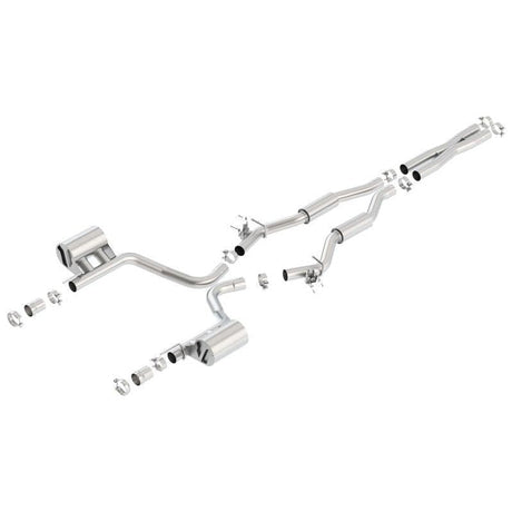 Borla 15-16 Dodge Challenger SRT 392 S-Type Catback Exhaust Single Split Rear Exit (No Tip)