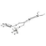 Borla 2017+ Chevy Camaro ZL1 6.2L S-Type Catback Exhaust w/ Dual Split Rear Exit