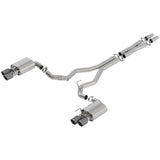 Borla 2018 Ford Mustang GT 5.0L AT/MT 3in Atak Catback Exhaust w/ Valves (Carbon Fiber Black Tip)
