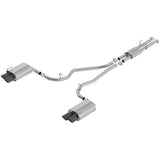 Borla 2020 Ford Explorer ST 3.0L V6 2.25in ATAK Exhaust - Black Chrome Tips