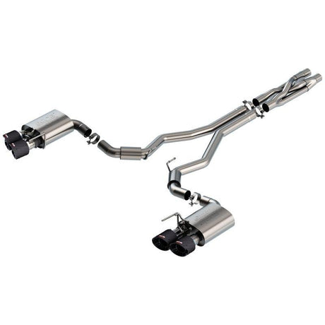 Borla 2020-2023 Ford GT500 5.2L AT 3in ATAK CatBack Exhaust w/ Carbon Fiber Tips