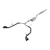 Borla 2020 Jeep Gladiator JT 3.6L V6 AT/MT AWD 2.75-2in ATAK Catback Ceramic Blk Tailpipe & Tips
