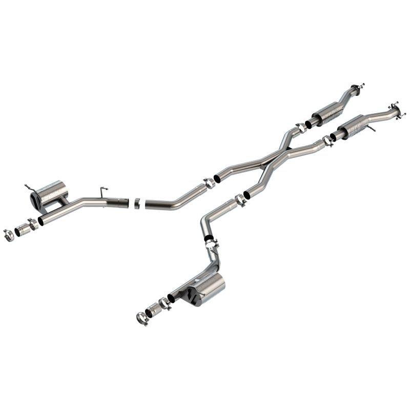 Borla 2021-2026 Dodge Durango SRT Hellcat Cat-Back Exhaust System ATAK - Factory Tips