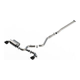 Borla 2022-2023 Hyundai Kona N 2.0L 4 CYL. Turbo AT/MT ATAK Catback Exhaust Black Chrome